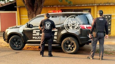 Polícia apreende 589 kg de maconha e prende quatro suspeitos ligados ao PCC em Dourados. - (Foto: Divulgação/PC)