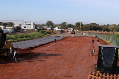 Obra está prestes a entrar na fase de recebimento de malha asfáltica – Fotos: A. Frota