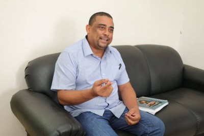 Secretário municipal de Educação, Nilson Francisco da Silva. Foto: A. Frota