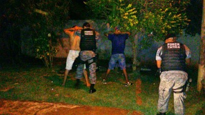 Ocorrências resultaram em 18 detidos encaminhados para delegacia no fim de semana em Dourados (Foto: Divulgação/PM)