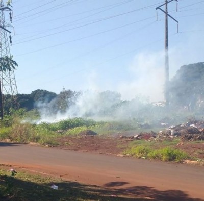 Rua Bolívia, no Parque das Nações 1 (foto/reprodução - Reclame Aqui)