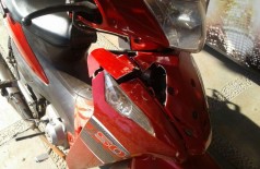 Moto foi recuperada uma hora após ter sido furtada em Dourados (Foto: Divulgação/PM)