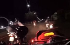 Perseguição policial percorreu Avenida Marcelino Pires e outras ruas de Dourados (Foto: Reprodução/YouTube)
