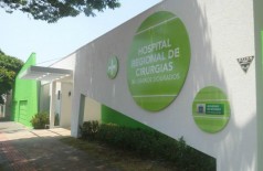 Hospital Regional de Cirurgias Eletivas de Dourados está parado desde novembro de 2016 (Foto: Reprodução)