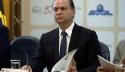 Ministro da Saúde, Ricardo Barros, durante divulgação de dados sobre o combate ao tabagismoValter Campanato/Agência Brasil
