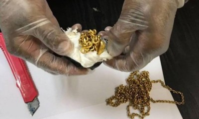 As joias foram avaliadas em cerca de R$ 90 mil - Alfândega do Sri Lanka, via BBC