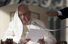 Papa Francisco, em audiência semanal na Praça de São Pedro - Alessandra Tarantino / AP/25-10-2017