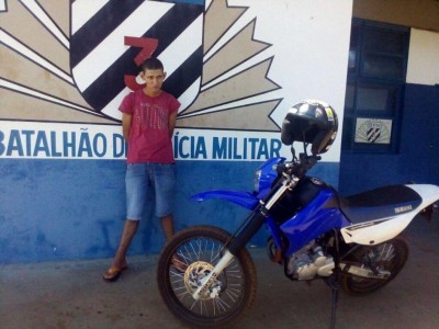 Bandido que trocou tiros com polícia depois de roubar posto de combustíveis em Dourados é preso (Foto: divulgação/PM de Dourados)