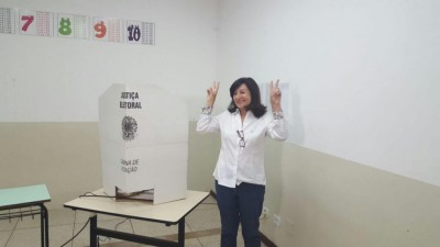 Délia Razuk segue no comando da Prefeitura de Dourados após ter nova vitória na Justiça Eleitoral (Foto: André Bento)