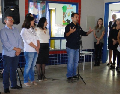 Marçal durante inauguração de Ceim no Jóquei Clube, construído com recursos garantidos por ele quando deputado federal (Foto: Divulgação)