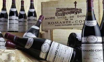 Garrafas do vinho Borgonha Romanee-Conti - Reprodução de internet