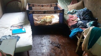 A chuva deixou estrados em residências no bairro João Paulo II (Fotos: divulgação/Defesa Civil)