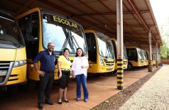 Prefeitura de Dourados diz ter 11 ônibus próprios e 55 terceirizados (Foto: A. Frota)