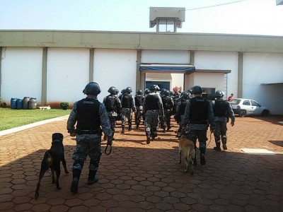 Penitenciária Estadual de Dourados passou por vistoria no final de janeiro (Foto: Adilson Domingos)