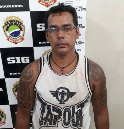 O comerciante Orlei dos Santos, de 37 anos, preso na manhã de ontem (Foto: Adilson Domingos)
