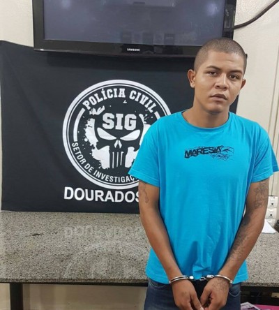 Acusado de vários roubos e um homicídio em Dourados é preso (Foto: divulgação)
