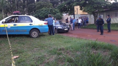 O crime aconteceu na Vila Reno - Foto: Tião Prado-Ponta Porã Informa
