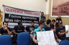 Grupo de aprovados para Guarda Municipal foi convocado nesta quinta-feira pela prefeitura (Foto: Divulgação)