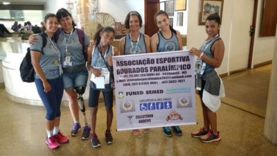 Dourados conquistou cinco índices para o nacional troféu para a melhor paratleta e o melhor técnico (Foto: Divulgação)