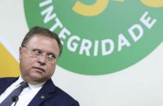 O ministro da Agricultura, Blairo Maggi, durante entrevista  (Foto: Marcelo Camargo/Agência Brasil)