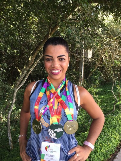 Joane Pedroso conquistou índices para futuras provas nacionais e internacionais (Foto: Divulgação)
