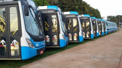 Segundo a empresa, a medida é para economizar combustível e não permitir que o transporte público seja paralisado (Foto: Viação Dourados)