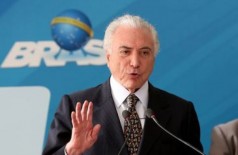 Temer discursa durante posse do novo ministro da Secretaria-Geral da Presidência da República, Ronaldo Fonseca de Souza (Foto: Wilson Dias/Agência Brasil)