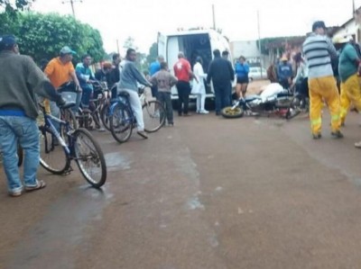 José Reinaldo foi socorrido inconsciente e estava com vários ferimentos. (Foto: Itaporã News)