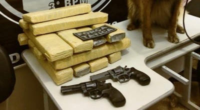 Quase 5 toneladas de drogas são tiradas de circulação pela PM na região de Dourados (Foto: divulgação/PM de Dourados)