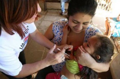 A cobertura vacinal contra pólio está abaixo de 50% em 312 municípios OMS/ONU/Divulgação