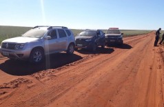 Veículos foram recuperados pelo DOF antes de atravessarem a fronteira de MS (Foto: Divulgação/DOF)