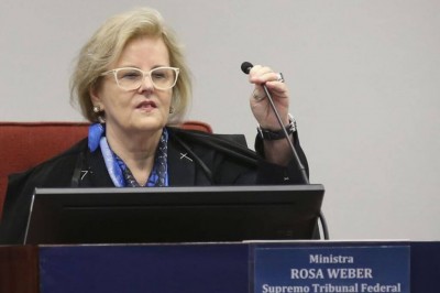 A ministra Rosa Weber, do Supremo Tribunal Federal (Foto: José Cruz/Arquivo Agência Brasil)