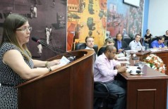 Lourdes Peres Benaduce tornou-se alvo de sindicância na prefeitura após ser denunciada pelo MPE (Foto: A. Frota)
