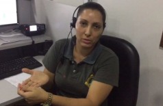A policial militar Marta que salvou a vida da bebê - foto: reprodução/vídeo