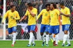 Seleção Brasileira treina em Londres para jogo contra a Arábia Saudita
