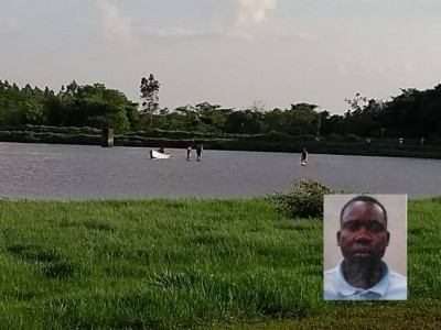 O moçambicano desapareceu ontem enquanto tomava banho no lago - foto: divulgação/94FM
