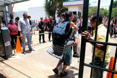 Candidatos chegam a colégio em Brasília para as provas do Enem - Wilson Dias/Arquivo Agência Brasil