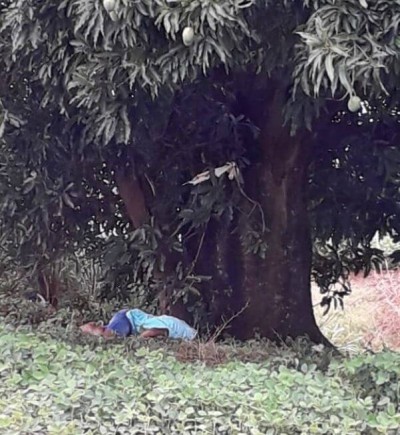 Adolescente foi encontrado morto em uma estrada rural em Itaporã (Foto: Sidnei Bronka)