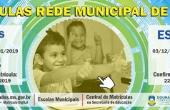 Período é válido para matrículas em escolas e centros de educação infantil do município (Foto: Divulgação)