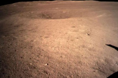 Sonda chinesa pousou no lado oculto da Lua no dia 3 de janeiro (AFP photo/ China National Space Administration)