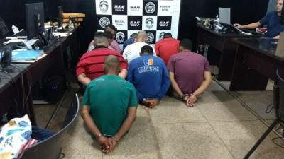 Seis internos foram presos envolvidos na morte de Jhonatan, e um outro, também acabou detido porque estava com drogas (Foto: Sidnei Bronka)