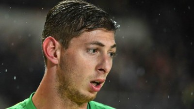 Emiliano Sala, em imagem de 25 de novembro (Crédito: Jean-Francois Monier / AFP)