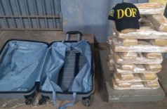 DOF prende mulher transportando droga em van de estudantes na MS-164