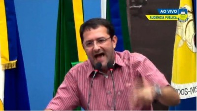 Ferrenho defensor do atual governo, Cirilo Ramão foi processado pela prefeitura por dívida com o município (Foto: Reprodução)