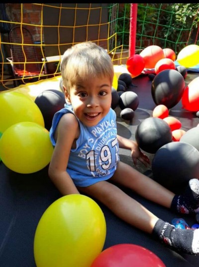 O pequeno Nicolas Rafael Ricarti Benites, de 5 anos - Foto: divulgação