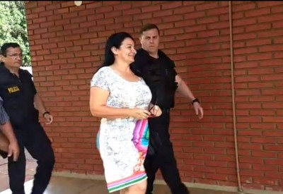 Denize Portolann foi presa no dia 31 de outubro de 2018 (Foto: Sidnei Bronka)