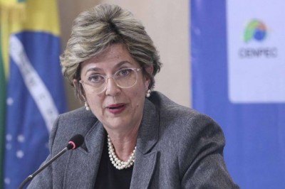 A coordenadora de valorização, Saúde e Bem-estar dos Profissionais de Educação, Mara Silva André Ewbank - Valter Campanato/Agência Brasil