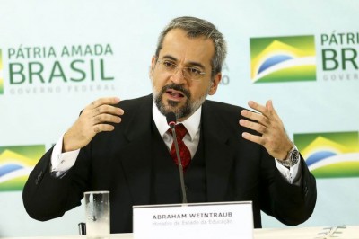 O ministro da Educação, Abraham Weintraub(Foto: Marcelo Camargo/Agência Brasil)