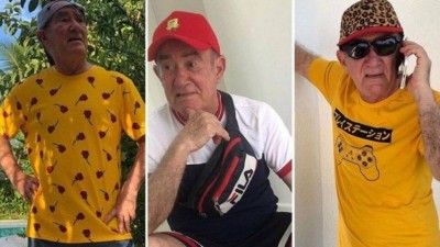‘Look do Didia’: Aos 84, Renato Aragão dita moda e vira o ‘sênior’ mais seguido do mundo - Foto: reprodução/instagram