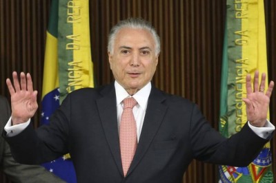 O ex-presidente Michel Temer é acusado de crimes de corrupção relacionados à construção da Usina Nuclear Angra 3. - Antonio Cruz/ Agência Brasil